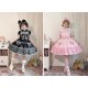 Good Night Mie Mie Three-Tier Polka Dot Blouse and JSK(Pre-Order/2 Colours/Full Payment Without Shipping)